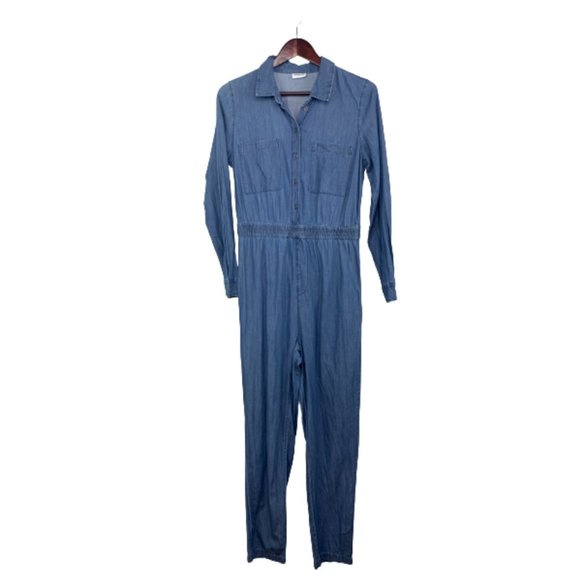 boiler denim jumpsuit